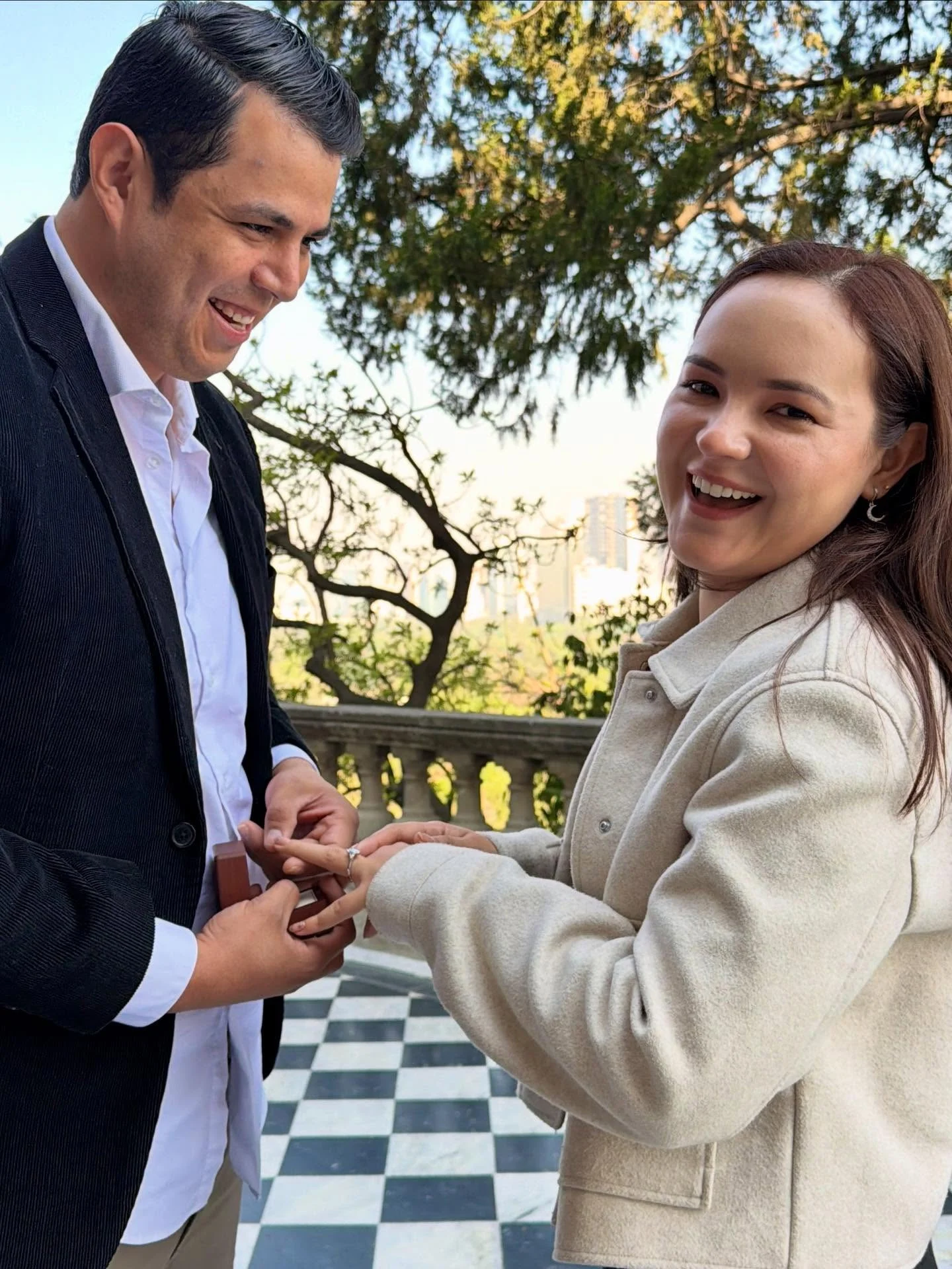 El momento de la propuesta de matrimonio